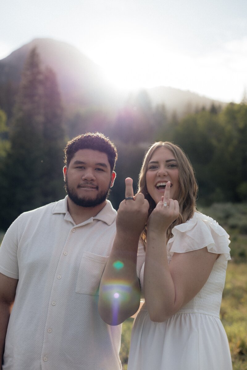 Ashley and Ilan - Engagement Rings